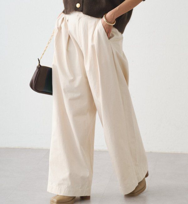  「チノベルトタックパンツ」|チノ|