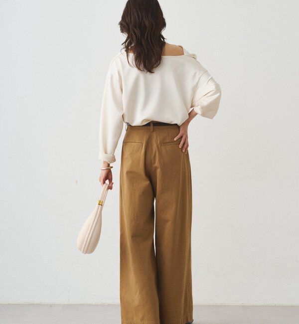  「チノベルトタックパンツ」|チノ|