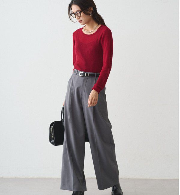  「シアーニットプルオーバー」|ニット・セーター|