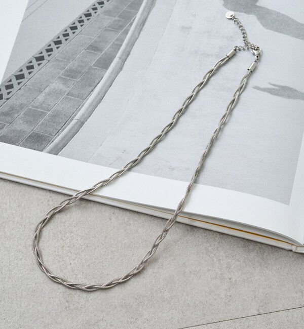  「【GALENA/ガレナ】ブレイドチェーンネックレス」|リング|シルバー