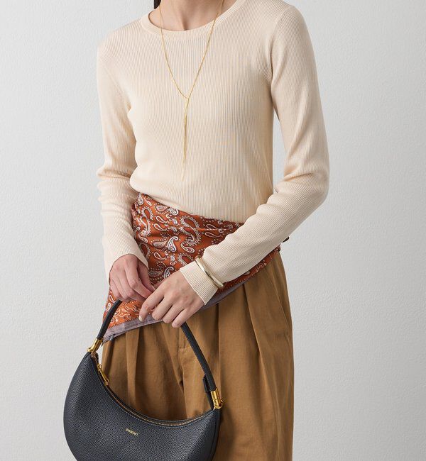  「BASICクルーニット」|ニット・セーター|