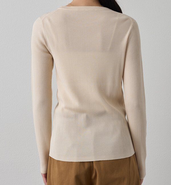  「BASICクルーニット」|ニット・セーター|