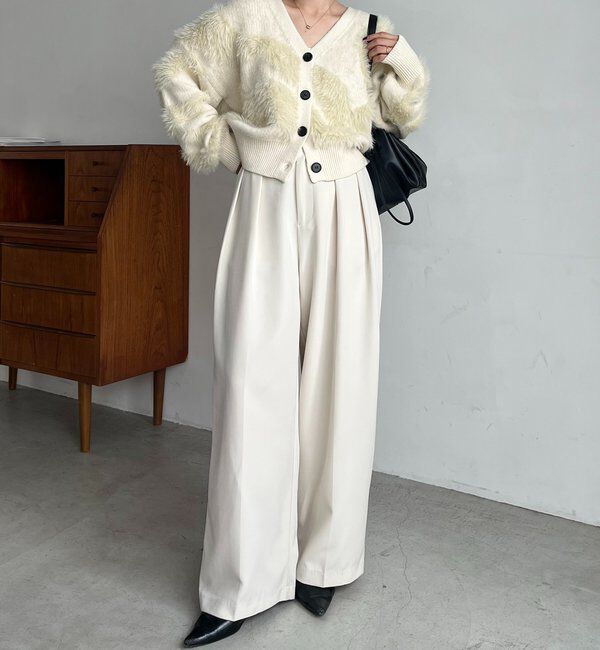  「WAVEフェザーカーディガン」|カーディガン|