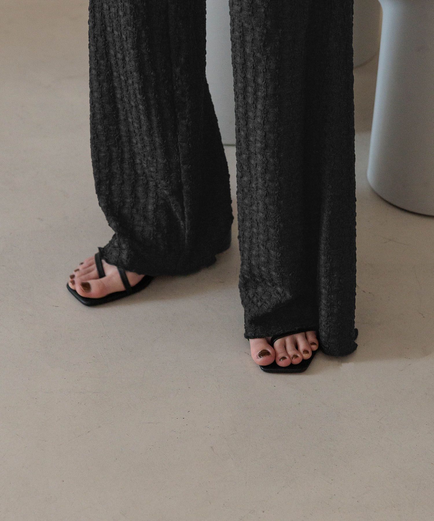 LOWRYS FARM「アソートフレアパンツ」|チノ|