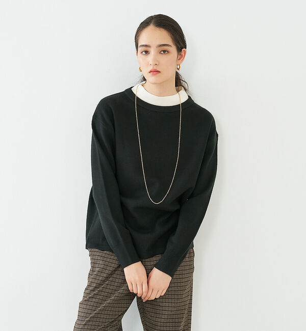 collex「重ね着風ニットプルオーバー」|ニット・セーター|