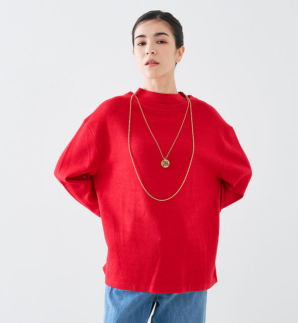 collex「重ね着風ニットプルオーバー」|ニット・セーター|