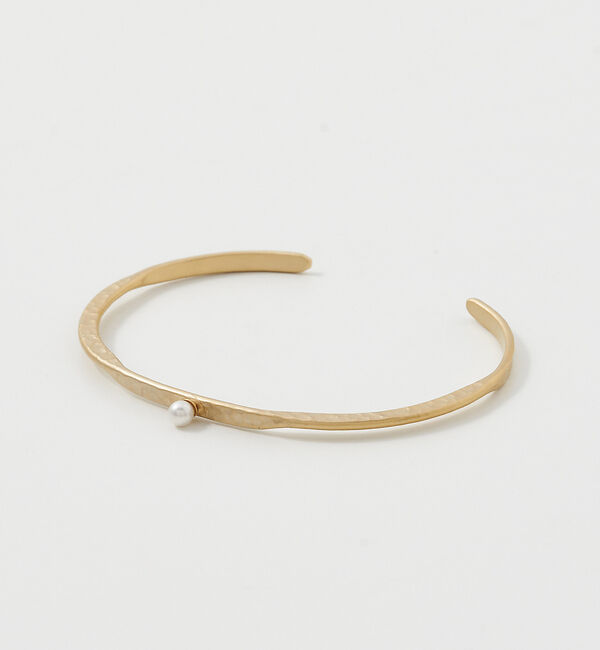 collex「【Ljud/ユード】一粒シェルパールツチメバングル」|ブレスレット・バングル|