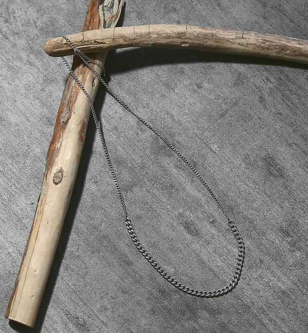 ABAHOUSE「【Leonor】選べる 切替デザイン 喜平チェーン ネックレス」|ネックレス|