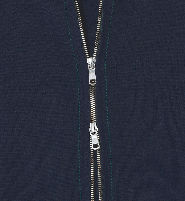 ABAHOUSE「【アンサンブル対応】ダブルジャガード ニット ブルゾン」|カーディガン|