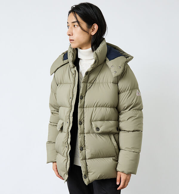 ABAHOUSE「【PYRENEX / ピレネックス】HMY019/TOROYES/トロワ」|ダウン|カーキ