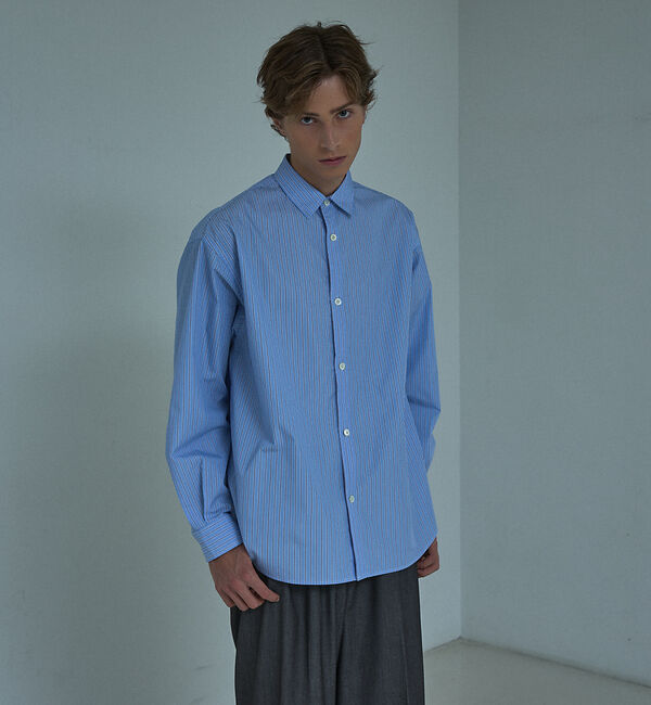 ABAHOUSE「オーバーサイズ レギュラーカラーシャツ / イージーケア」|シャツ・ブラウス|