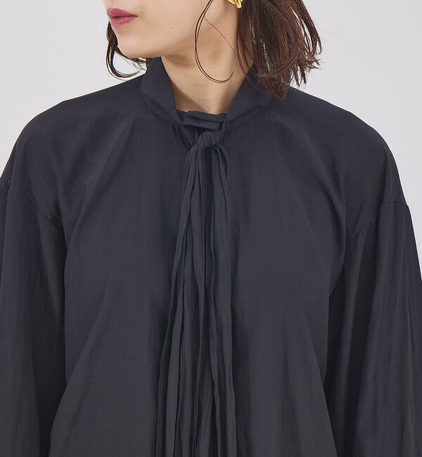 Rouge vif「割繊リボンデザインシャツ」|シャツ・ブラウス|