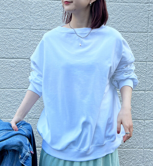 Rouge vif「ゆるシルエットバックヘンリーカットプルオーバー」|Tシャツ・カットソー|