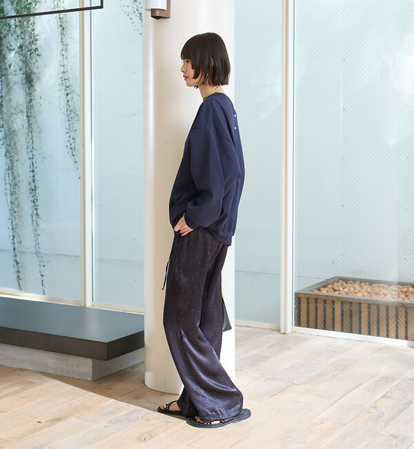 Rouge vif「ゆるシルエットバックヘンリーカットプルオーバー」|Tシャツ・カットソー|