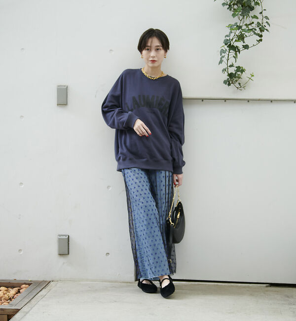 Rouge vif「スター＆ハート柄チュールスカート」|スカート|