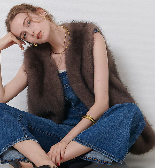 Rouge vif「エコファージレ」|ベスト・ジレ|