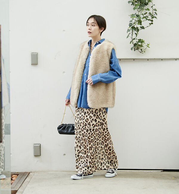 Rouge vif「エコファージレ」|ベスト・ジレ|