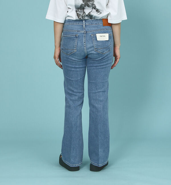 Rouge vif「【SOMETHING/サムシング】LISA フレアデニムパンツ【WEB限定】」|デニム|