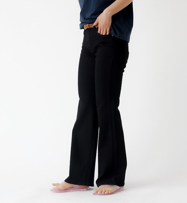 Rouge vif「【SOMETHING / サムシング】LISA フレアデニムパンツ」|デニム|