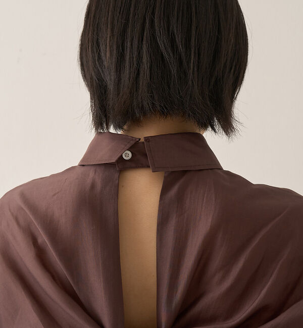 Rouge vif「【新色登場】バックツイストシャツ」|シャツ・ブラウス|