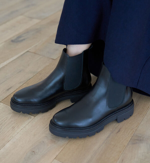 Rouge vif「【ロングヒット】【ENESS/エネス】サイドゴアブーツ」|ショートブーツ|