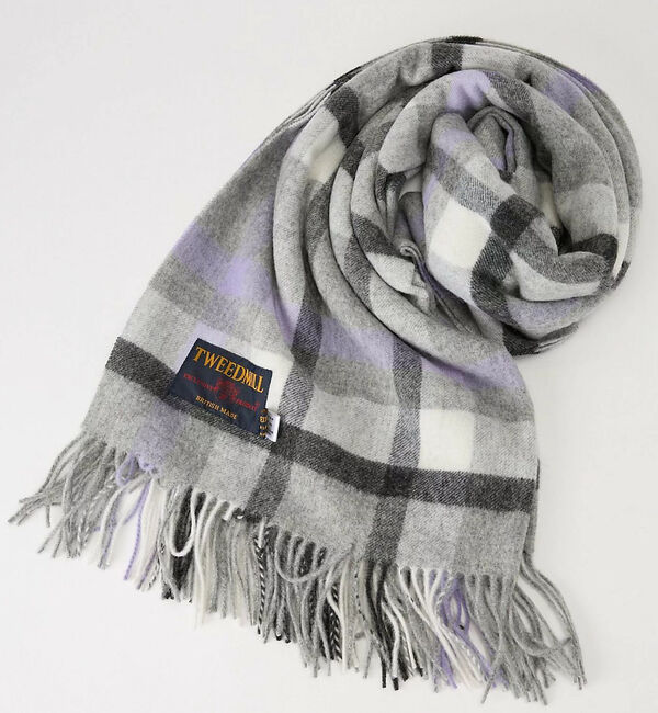 Rouge vif「【定番人気】【2025AW新作】【TWEEDMILL/ツイードミル】大判ストール」|マフラー|