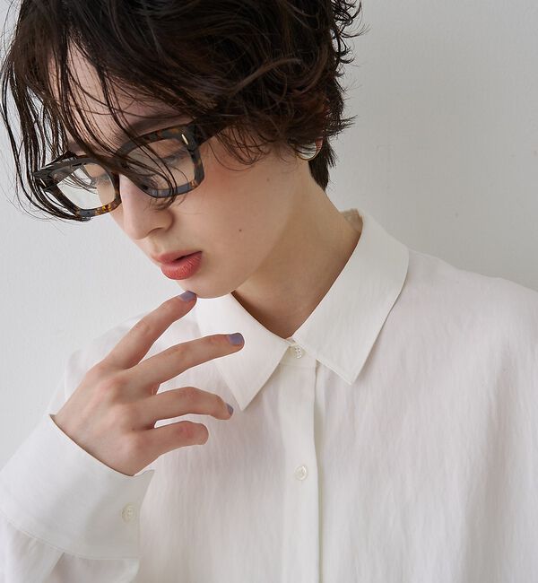 Rouge vif「【一部店舗限定】アシンメトリー変形2WAYシャツ」|シャツ・ブラウス|