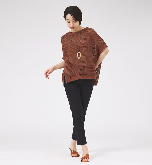 qualite「【SERGE】スキニーパンツ」|デニム|