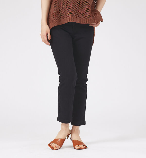 qualite「【SERGE】スキニーパンツ」|デニム|