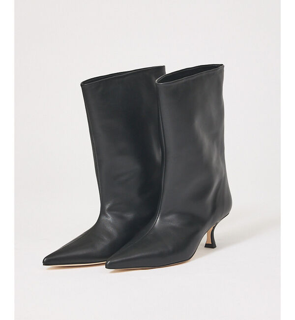 qualite「【PELLICO SUNNY】SEVILLA ミディアム ブーツ 5.5cm」|ショートブーツ|ブラック