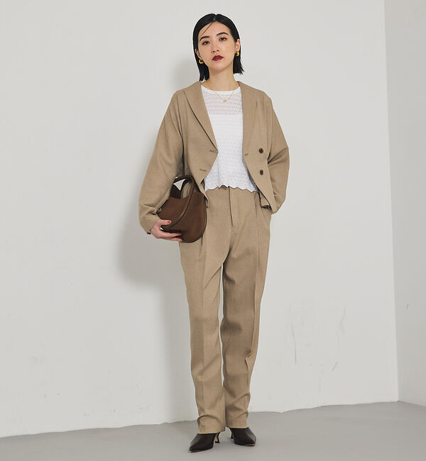 qualite「【セットアップ対応】ツイードカーデジャケット」|その他|