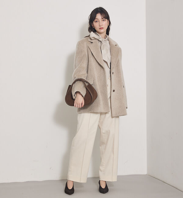 qualite「【CLASSY・BAILA掲載】シャギージャコット」|その他|