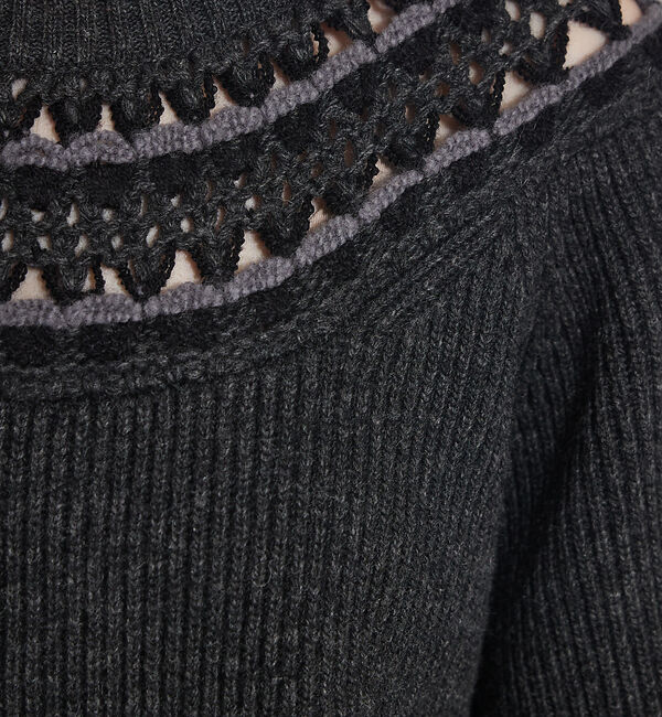 qualite「エンブロイダリーニット」|ニット・セーター|