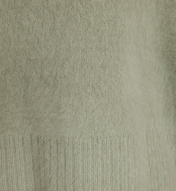 qualite「大人気ニット入荷！【新色登場！上質な肌ざわり】フォックスウールショートプルオーバ」|ニット・セーター|