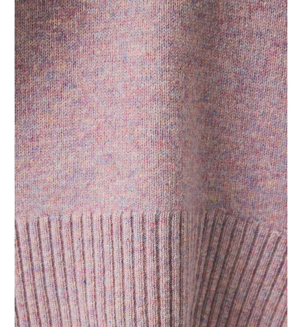 qualite「カラーミックスクルーネックニット」|ニット・セーター|