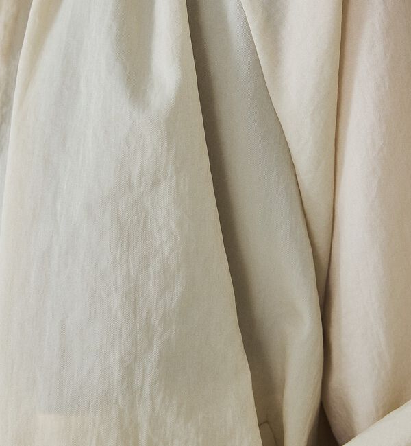 qualite「【撥水ナイロン使用】ナイロンドレープブルゾン【予約】」|ブルゾン・スタジャン|