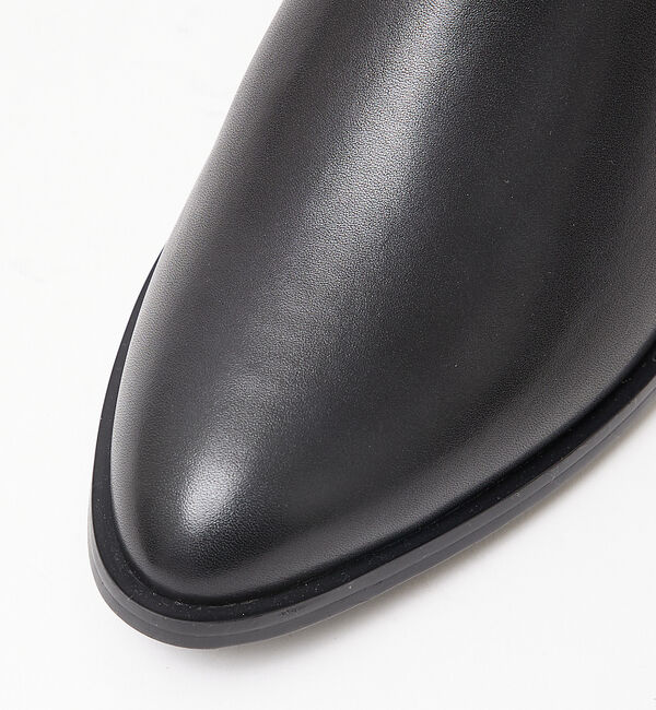 AU BANNISTER「【最高ブーツ/ 3cmヒール】ラウンドトゥショートブーツ」|ショートブーツ|