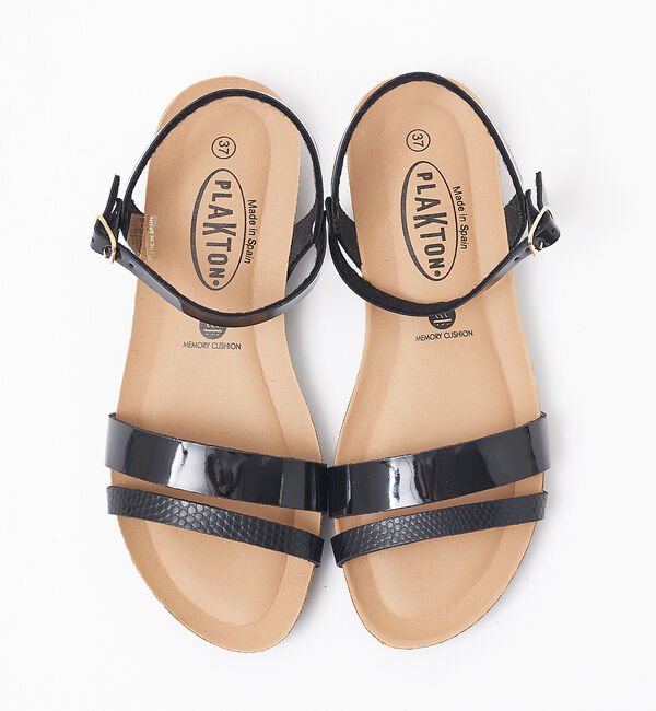 AU BANNISTER「●PLAKTON フットベットサンダル」|サンダル|