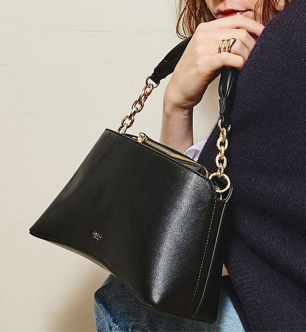 LOWELL things「【VERY掲載】Sque/クッションハンドルミニショルダー」|ショルダー・メッセンジャー|