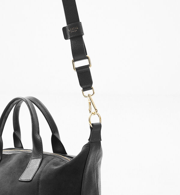 LOWELL things「Velu / 2WAYスエードボストンバッグ」|ボストンバッグ|