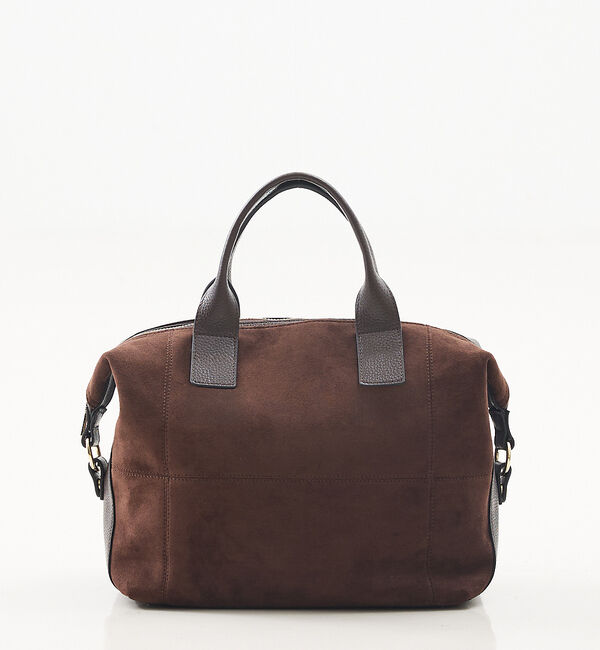 LOWELL things「Velu / 2WAYスエードボストンバッグ」|ボストンバッグ|