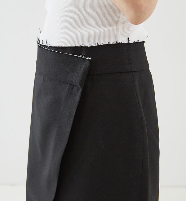 The Store by C' 「【ROHE】膝丈ラップスカート」|スカート|