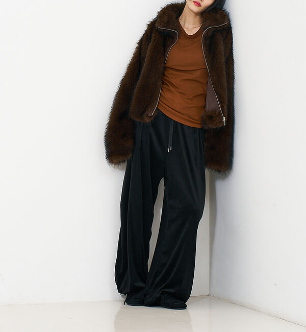 NOMINE「【セットアップ】ベロアトラックパンツ」|その他|