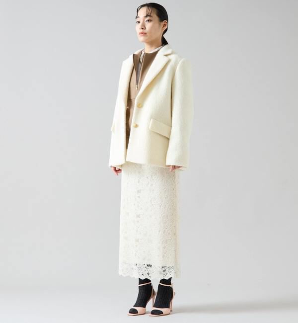 TIARA「ループテーラードジャケットコート」|テーラードジャケット|