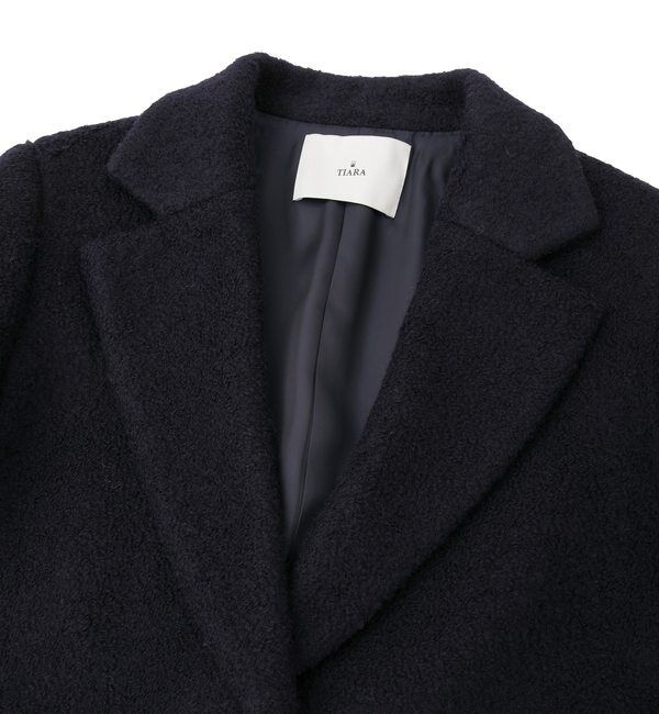 TIARA「ループテーラードジャケットコート」|テーラードジャケット|