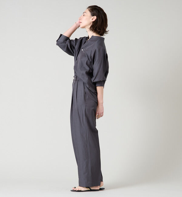 Liesse「バンドカラーブラウス」|シャツ・ブラウス|