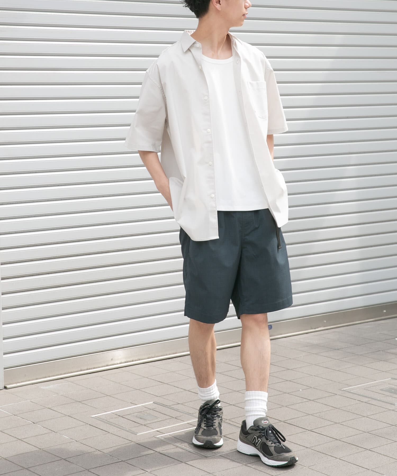 URBAN RESEARCH DOORS「FORK&SPOON　TEC LINENショートパンツ」|その他|