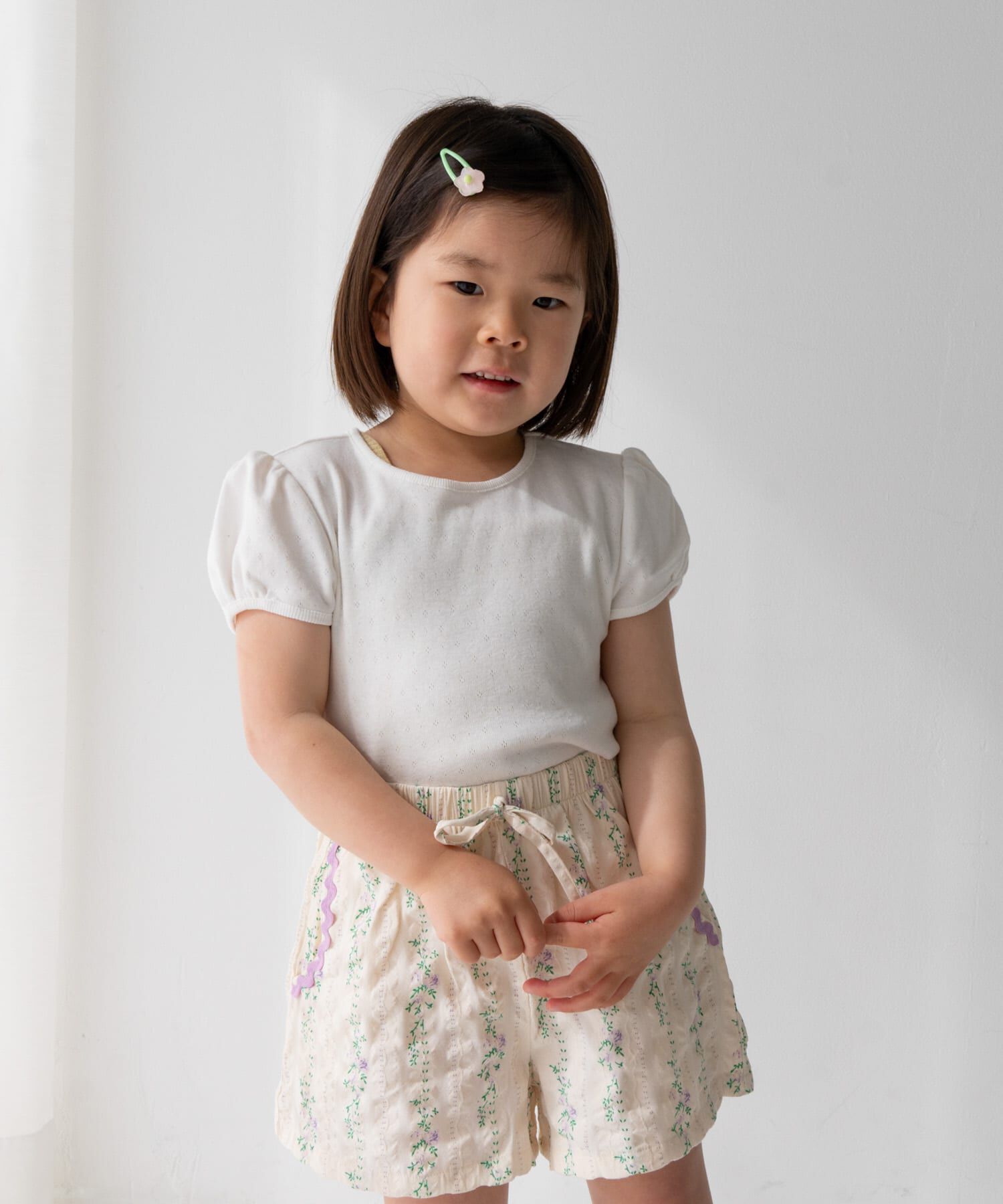 URBAN RESEARCH DOORS「Pippi+Lotta　Eyelet puff  T-shirts(KIDS)」|その他|