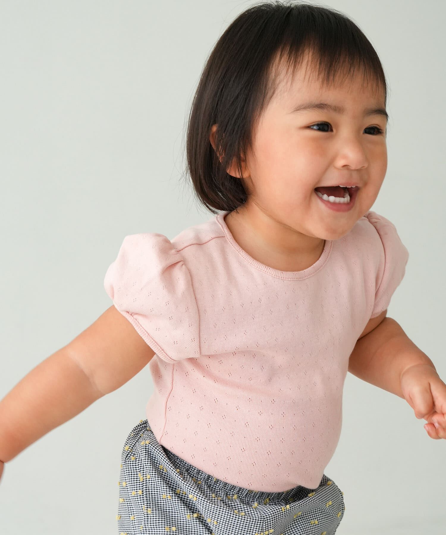 URBAN RESEARCH DOORS「Pippi+Lotta　Eyelet puff  T-shirts(KIDS)」|その他|