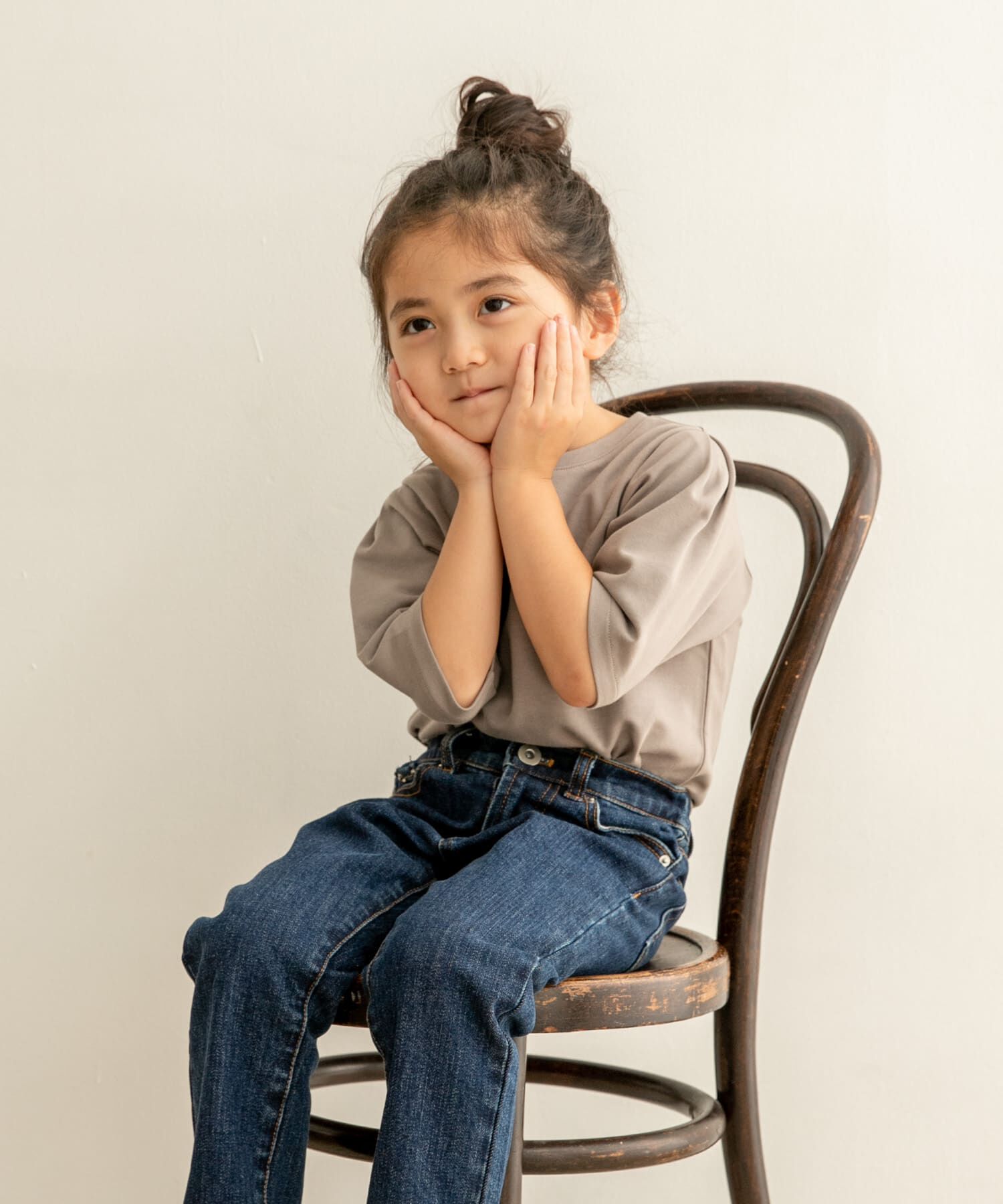 URBAN RESEARCH DOORS「『親子リンク』タックバルーンスリーブTシャツ(KIDS)」|その他|